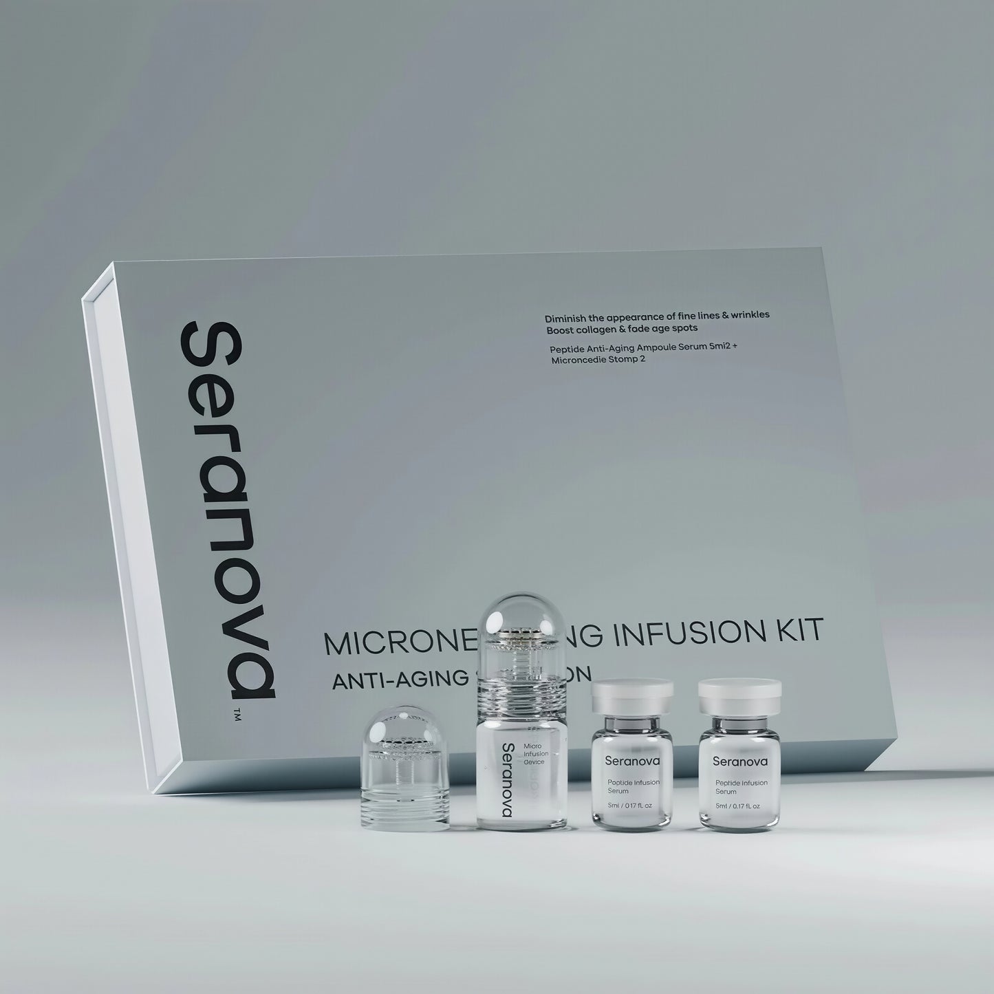 Seranova Micro Infusion Hyaluronic Acid Collagen Peptide 3 Month Supply